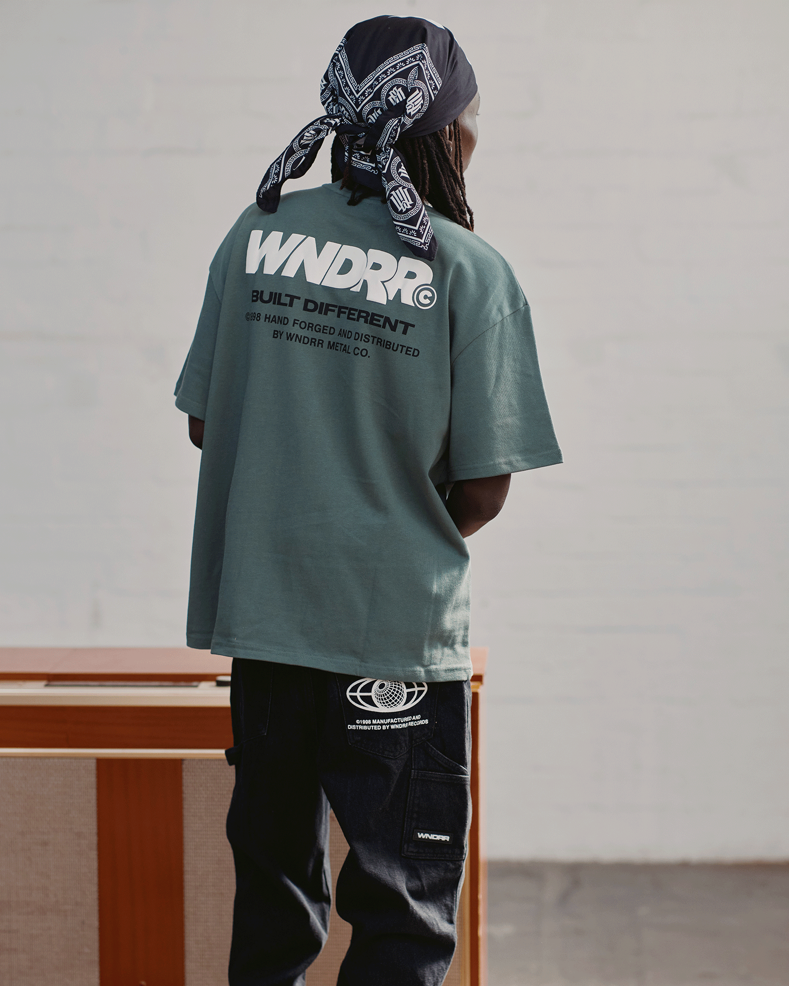 SHODO HEAVY WEIGHT TEE - DARK GREEN