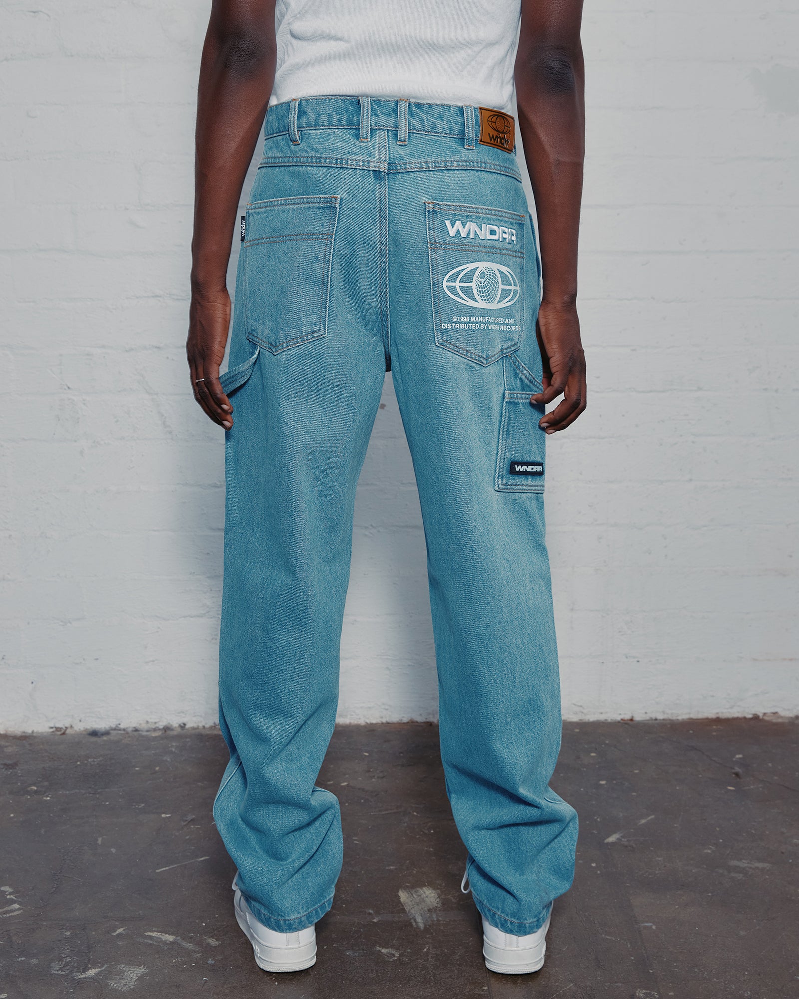 BOOSTER CARPENTER JEAN - WASHED BLUE