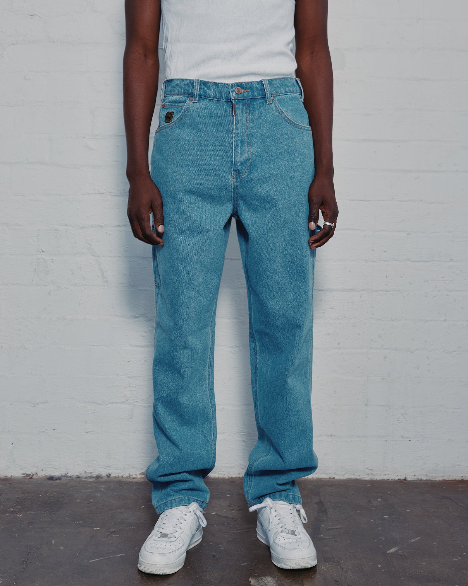 BOOSTER CARPENTER JEAN - WASHED BLUE