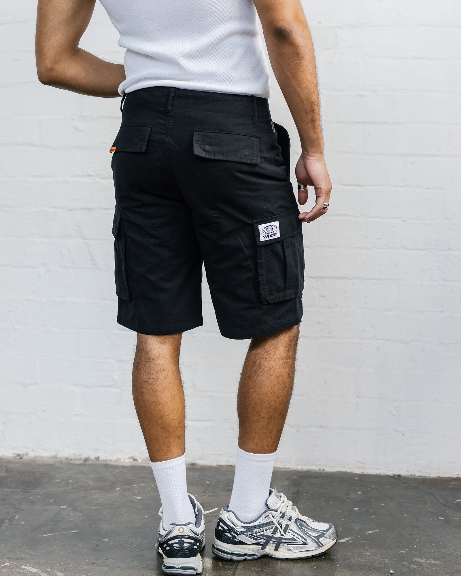 HIJACK CARGO SHORT - BLACK