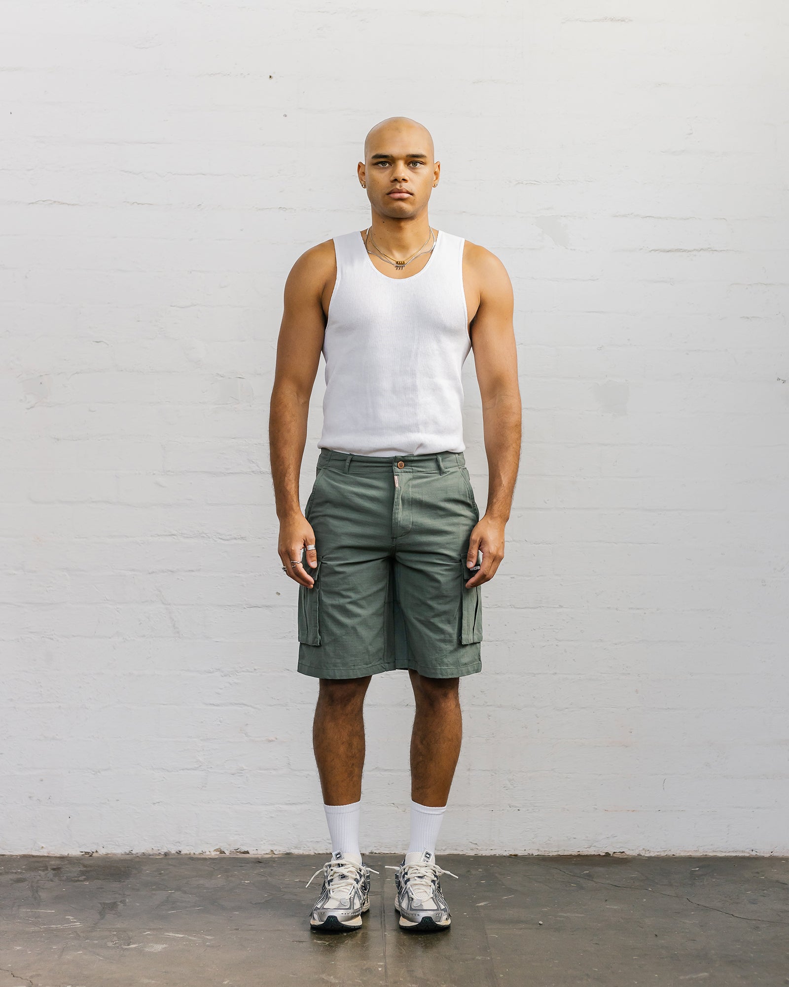 HIJACK CARGO SHORT - DARK GREEN