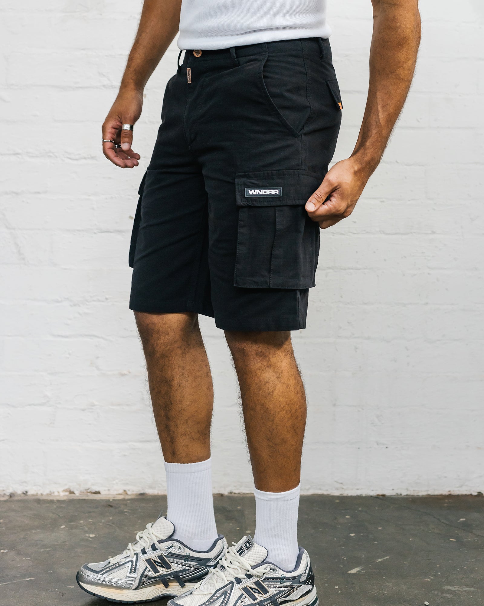 HIJACK CARGO SHORT - BLACK