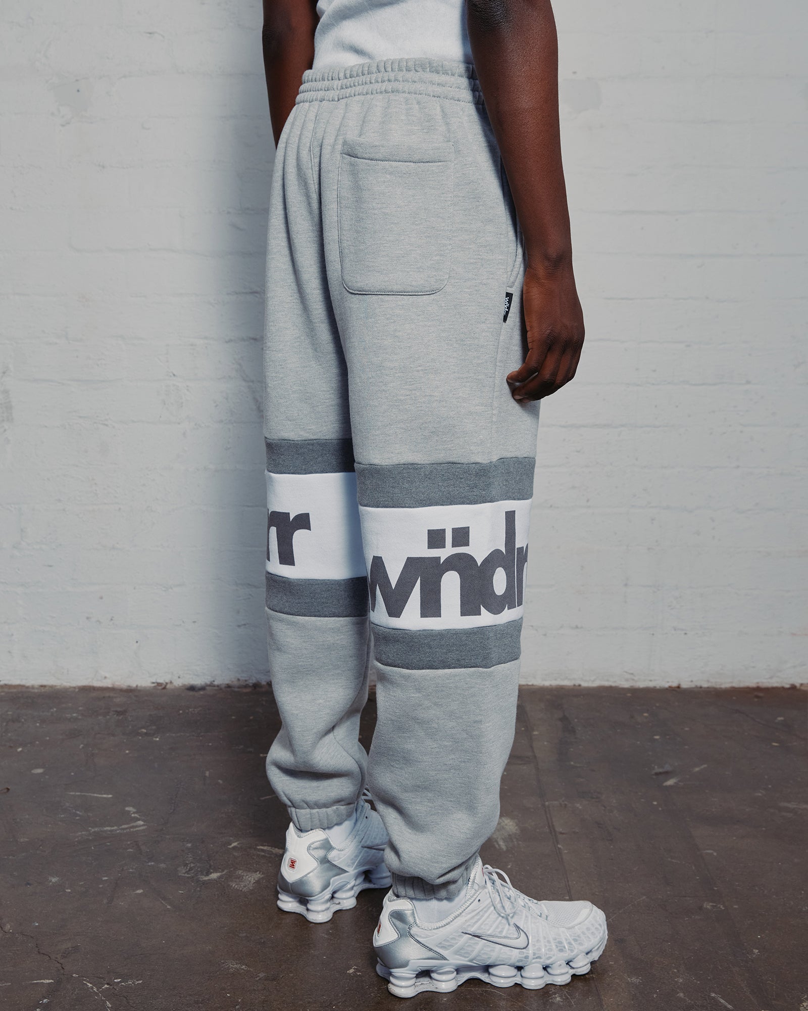 JUNCTION BAGGY TRACKPANT - GREY MARLE