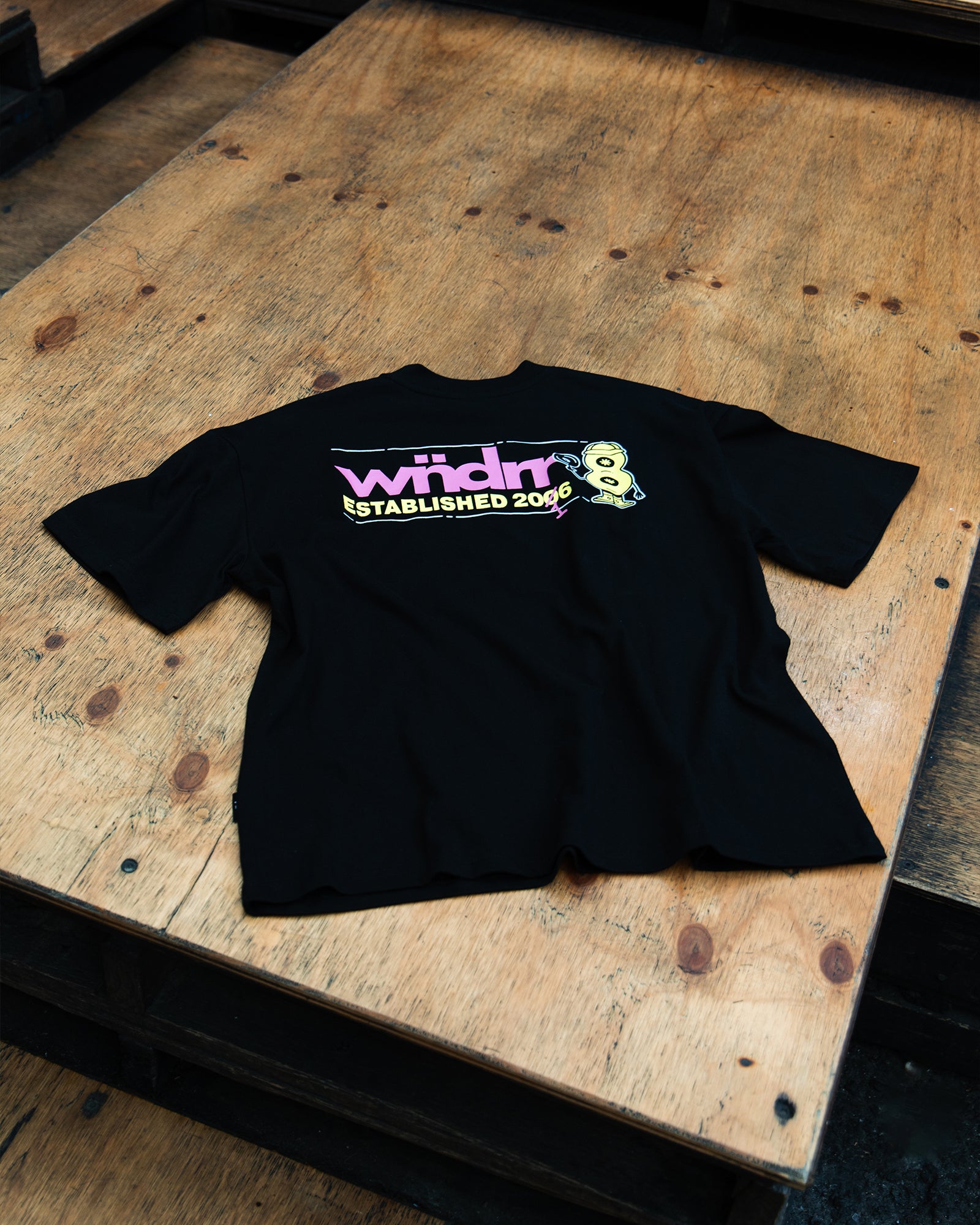 SECTION 8 CLUB TEE - BLACK