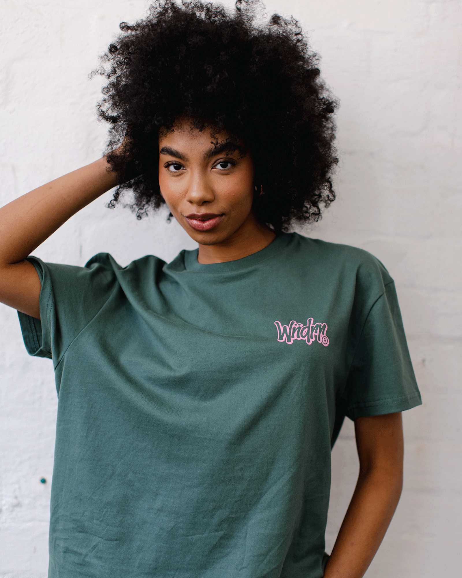 STARTER BOX FIT TEE - DARK GREEN