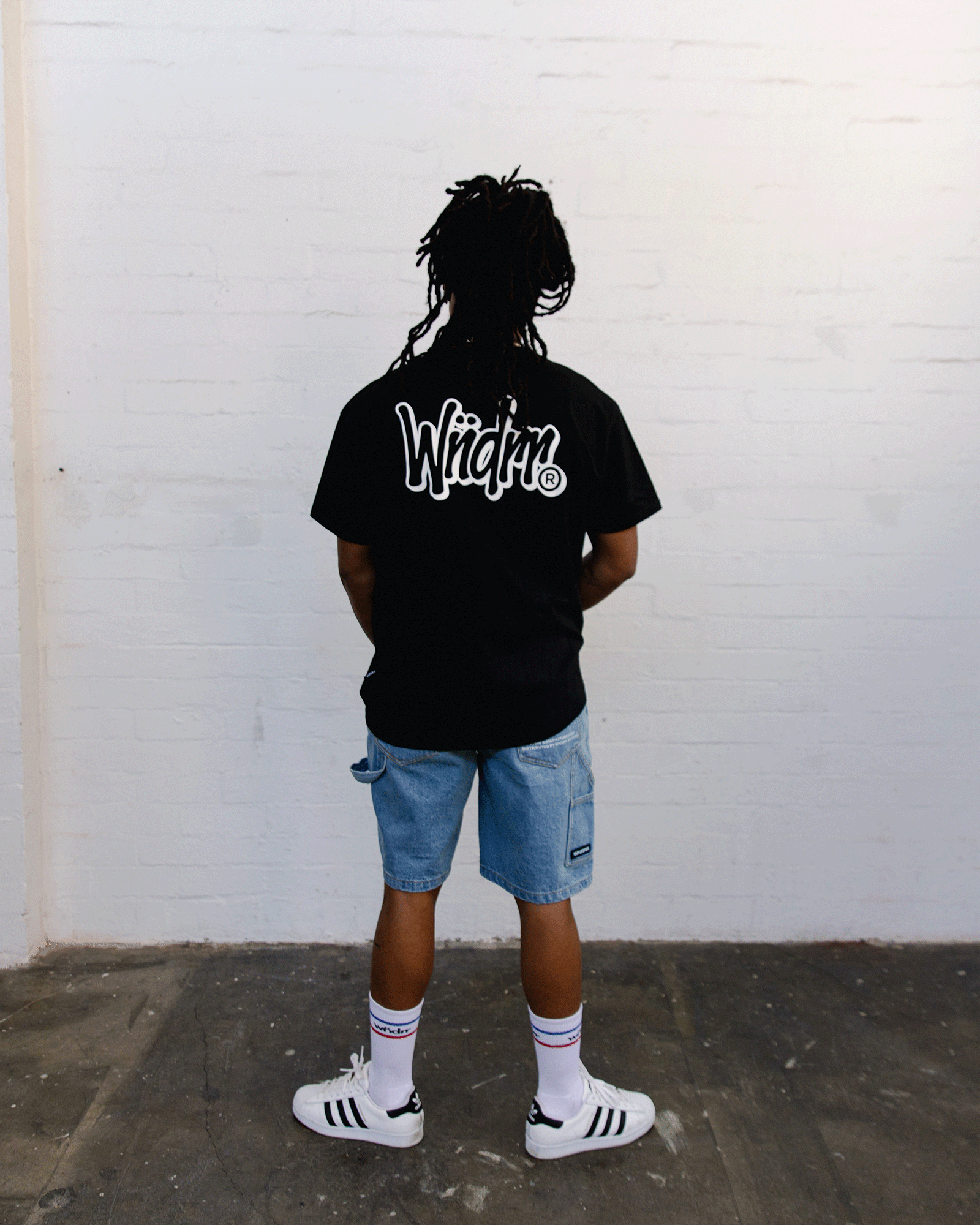 STARTER BOX FIT TEE - BLACK